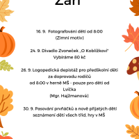 Září v MŠ