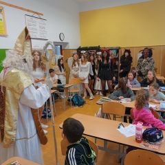 Mikuláš a čerti v ZŠ