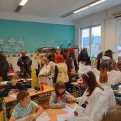 Mikuláš a čerti v ZŠ