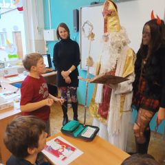 Mikuláš a čerti v ZŠ