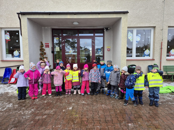 Předškoláci strávili čas u prvňáčků