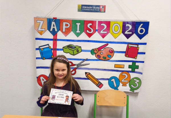 Zápis nových prvňáčků