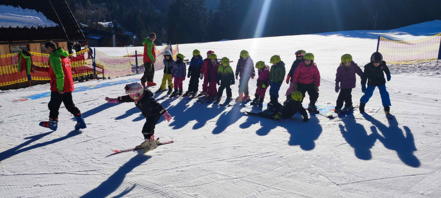 Minilyžáček 1. třídy