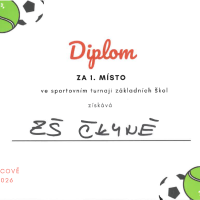 Sportovní turnaj žáků 8. a 9. tříd