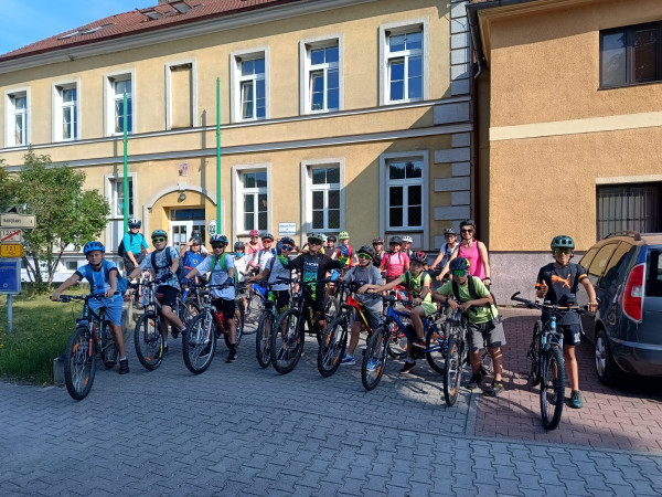Cyklovýlet 5. třídy