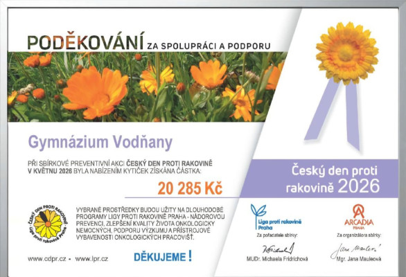 Český den proti rakovině 2026