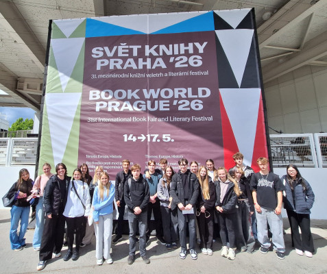 Svět knihy 2026: Inspiroval naši školu k literárnímu tvoření