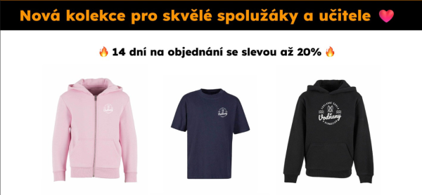 Školní e-shop otevřený