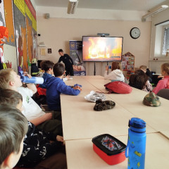 Exkurze u Hasičského záchranného sboru Jihočeského kraje v Českých Budějovicích