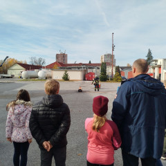 Exkurze u Hasičského záchranného sboru Jihočeského kraje v Českých Budějovicích