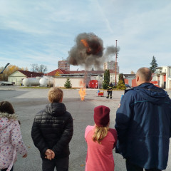 Exkurze u Hasičského záchranného sboru Jihočeského kraje v Českých Budějovicích