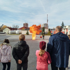 Exkurze u Hasičského záchranného sboru Jihočeského kraje v Českých Budějovicích