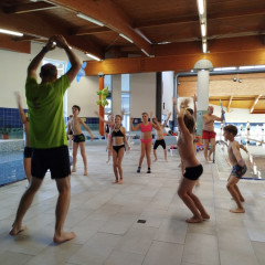 Plavecký výcvik Frymburk