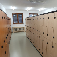 Šatní skříňky na II. stupni