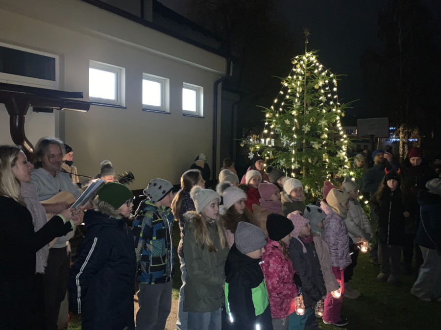 Rozsvícení vánočního stromečku