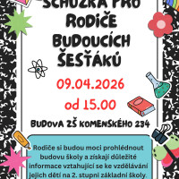 Setkání pro rodiče budoucích šesťáků