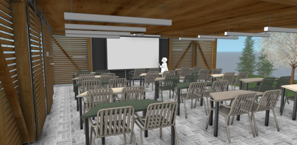 Dotace na vybavení venkovní učebny je naše!