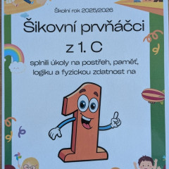 Šikovný prvňáček