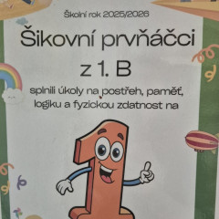 Šikovný prvňáček