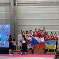 Naše žákyně zazářily na Mistrovství Evropy – Grand Prix – Pannon Cup v estetické skupinové gymnastice