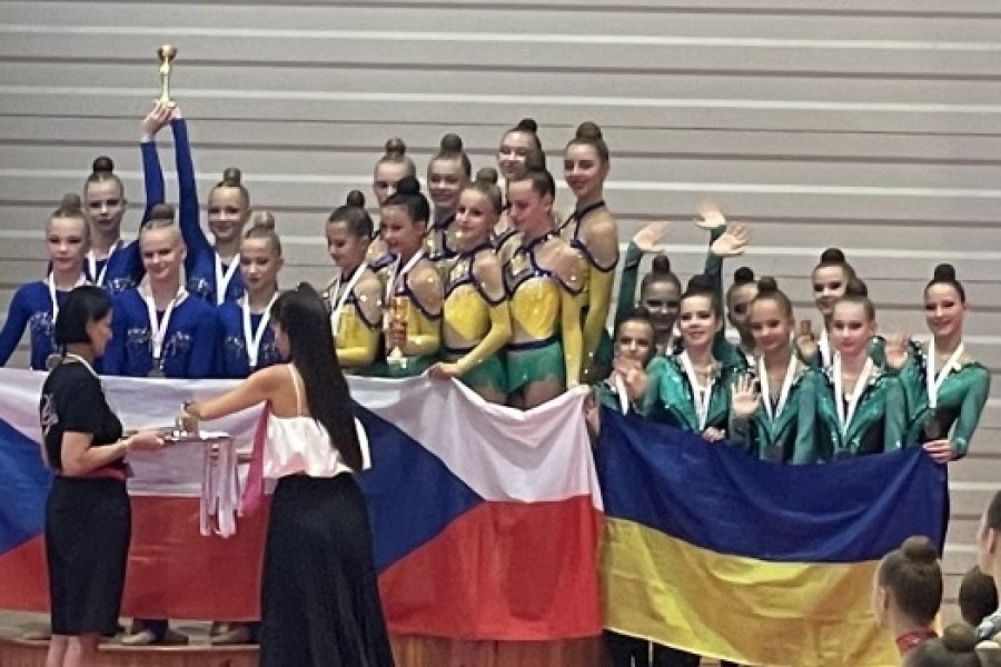 Naše žákyně zazářily na Mistrovství Evropy – Grand Prix – Pannon Cup v estetické skupinové gymnastice