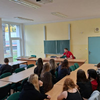 Vše pouze v angličtině aneb beseda s hráči VK Jihostroj