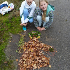 Podzimní tvoření 6.D