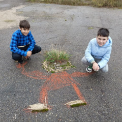 Podzimní tvoření 6.D