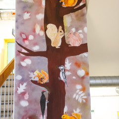 Podzimní a sportovní výzdoba školy