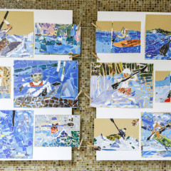 Podzimní a sportovní výzdoba školy