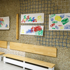 Podzimní a sportovní výzdoba školy