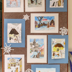 Zimní výzdoba 2. stupně