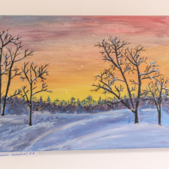 Zimní výzdoba 2. stupně