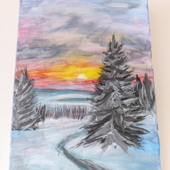 Zimní výzdoba 2. stupně