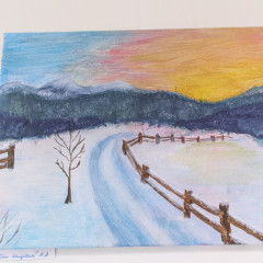 Zimní výzdoba 2. stupně