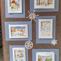 Zimní výzdoba 2. stupně