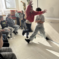 Třída 3. B na návštěvě v knihovně