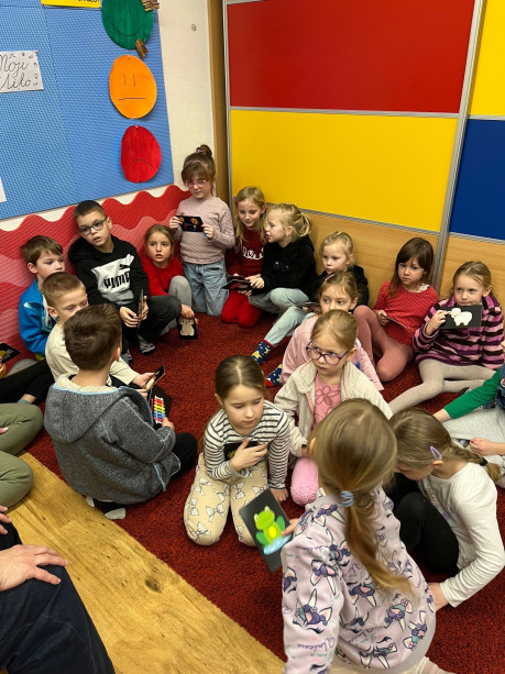 Návštěva předškoláků v 1. třídě